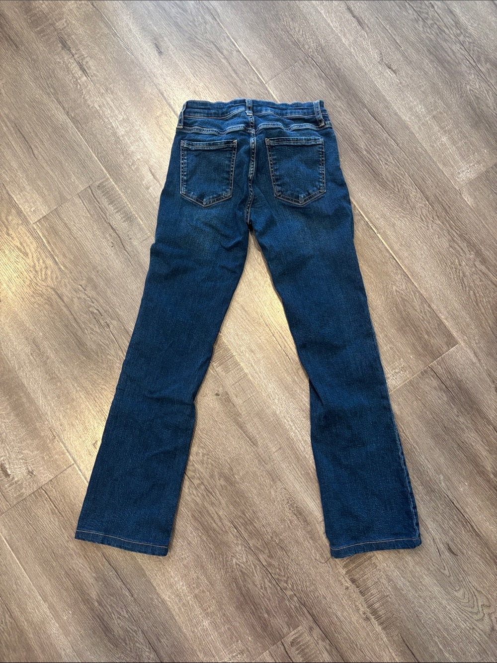 Zara Dark Blue Flare Jeans - Picture 2 of 3